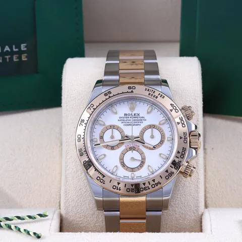 Rolex Daytona 116503 40mm Yellow gold and stainless steel White