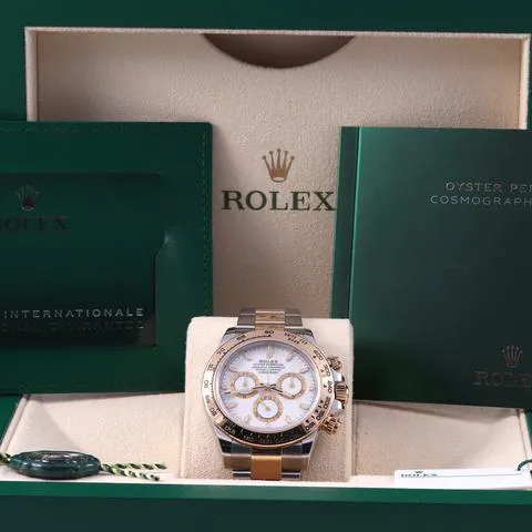 Rolex Daytona 116503 40mm Yellow gold and stainless steel White 1