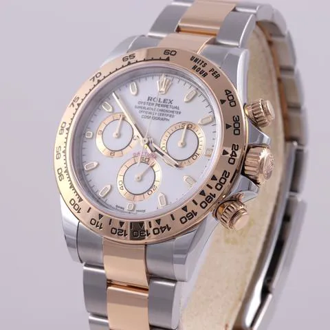 Rolex Daytona 116503 40mm Yellow gold and stainless steel White 3
