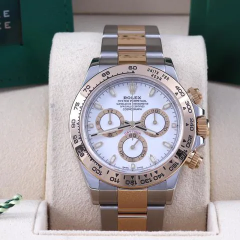 Rolex Daytona 116503 40mm Yellow gold and stainless steel White