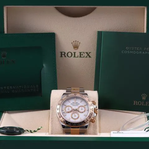 Rolex Daytona 116503 40mm Yellow gold and stainless steel White 1