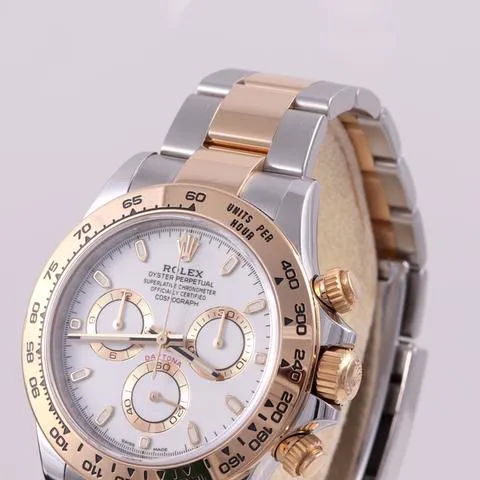 Rolex Daytona 116503 40mm Yellow gold and stainless steel White 4