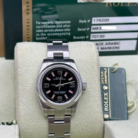 Rolex Oyster Perpetual 26 176200 26mm Stainless steel Black 9