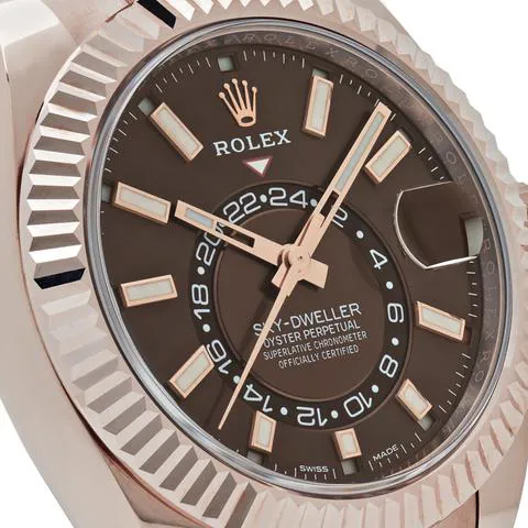 Rolex Sky-Dweller 326935 42mm Rose gold Brown 4