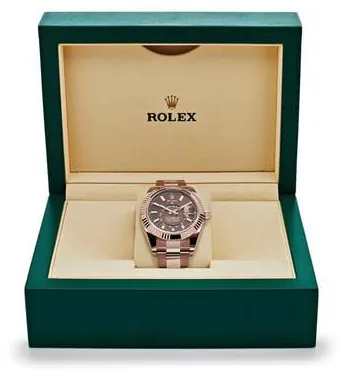 Rolex Sky-Dweller 326935 42mm Rose gold Brown 6