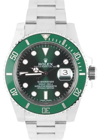 Rolex Submariner 116610LV 40mm Stainless steel Green