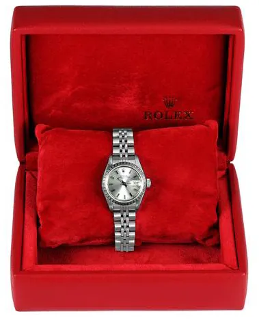 Rolex Oyster Perpetual Date 6924 26mm Stainless steel Silver 9