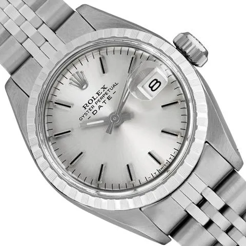 Rolex Oyster Perpetual Date 6924 26mm Stainless steel Silver