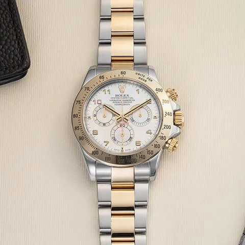 Rolex Daytona 116523 40mm Yellow gold and stainless steel Black 1