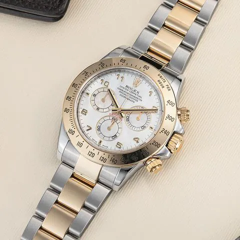 Rolex Daytona 116523 40mm Yellow gold and stainless steel Black 2