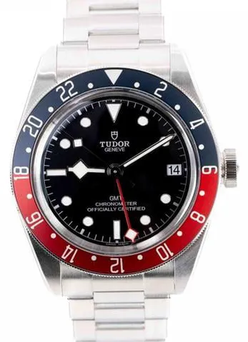 Tudor Black Bay GMT 79830RB nullmm Stainless steel Black