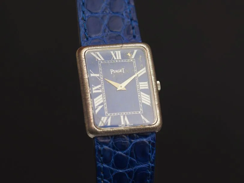 Piaget 9298 23.5mm White gold Lapis lazuli 1