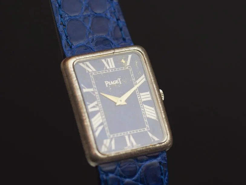 Piaget 9298 23.5mm White gold Lapis lazuli 5