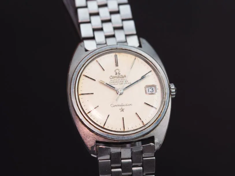 Omega Constellation 168.017 35mm Stainless steel Cream