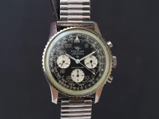 Breitling Navitimer Cosmonaute 809 Stainless steel Black