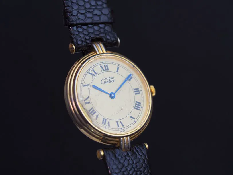 Cartier Must de Cartier 31mm Silver Gold tone 4