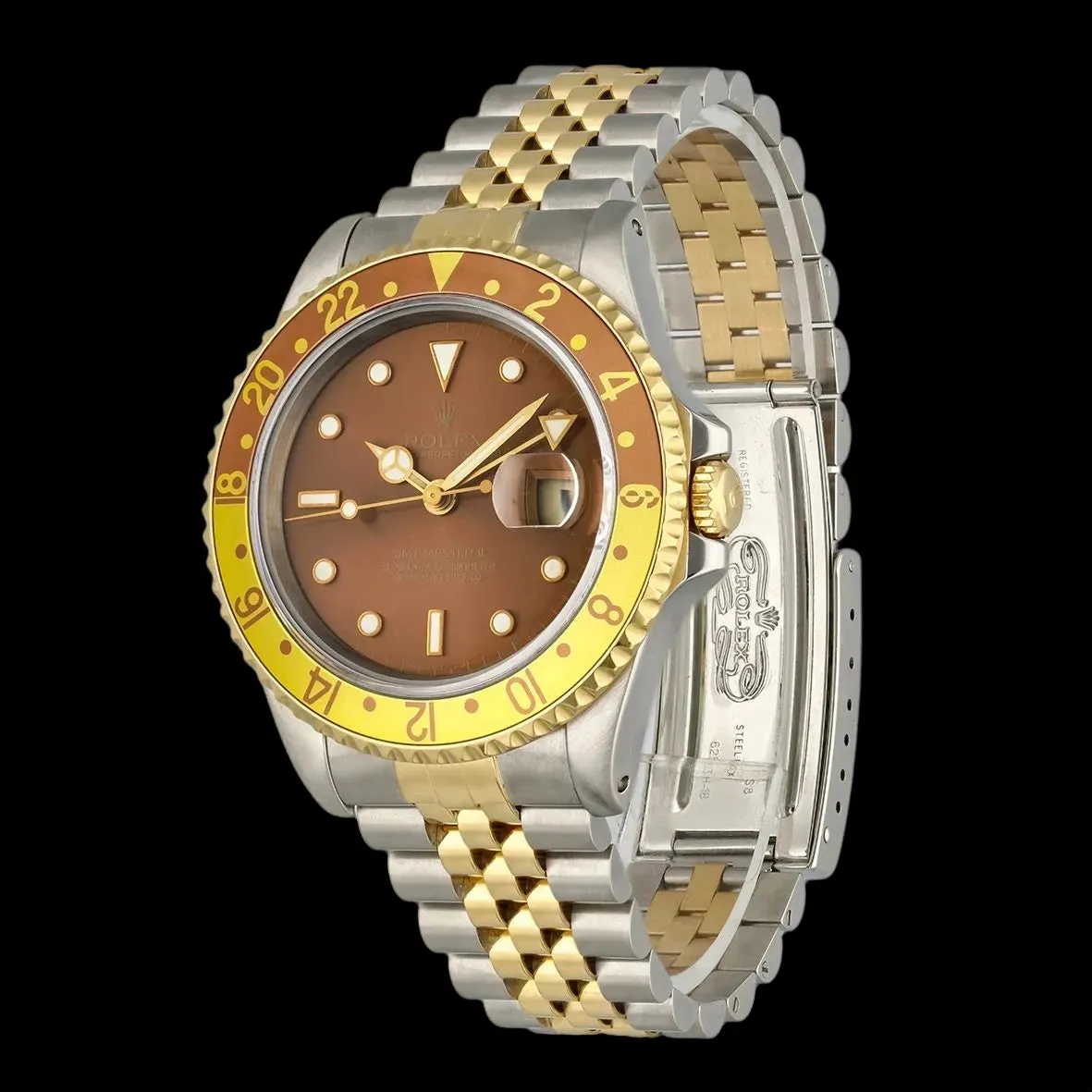 Rolex GMT-Master II 16713 40mm Stainless steel Brown 3