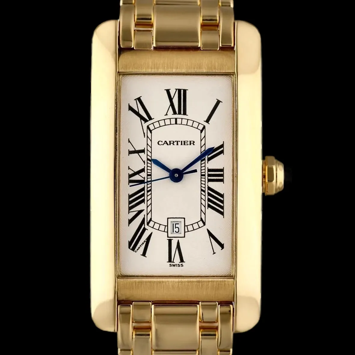 Cartier Tank Américaine 18K 1725 22mm Yellow gold