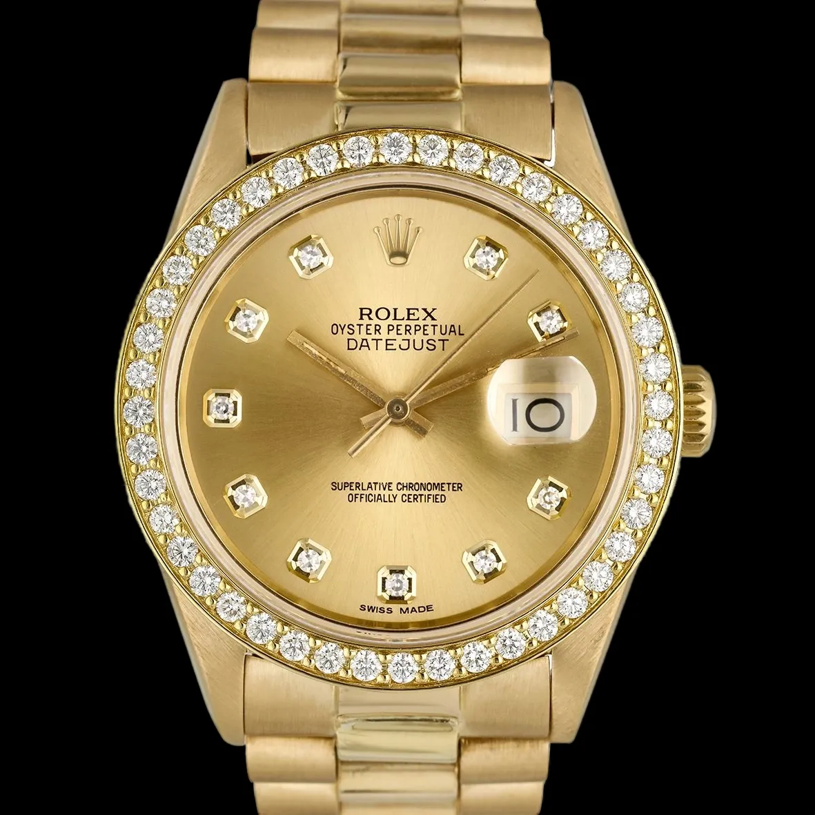 Rolex Datejust 36 16018 36mm Yellow gold
