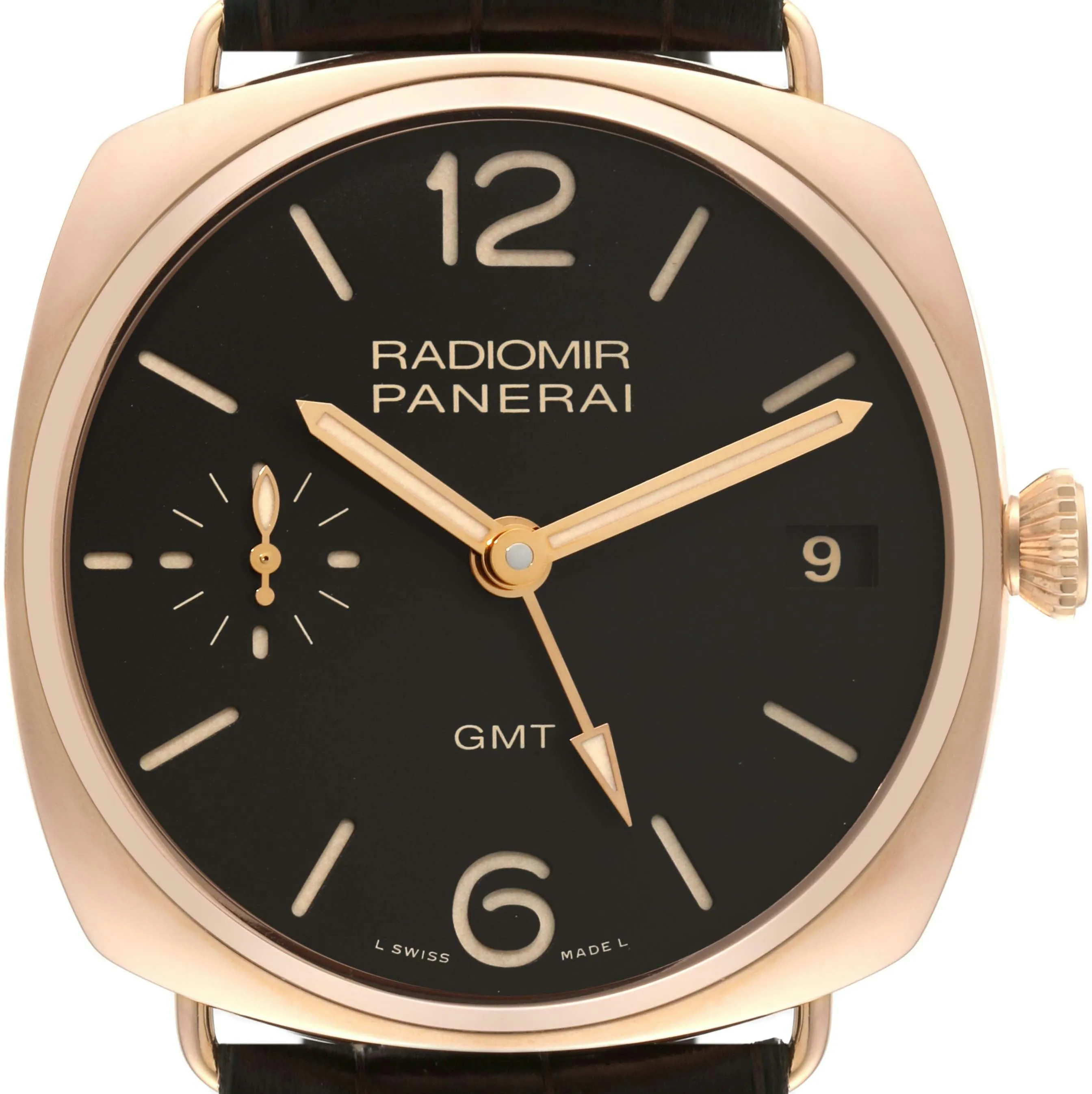 Panerai Radiomir 1940 PAM 00570 47mm Rose gold Brown 2