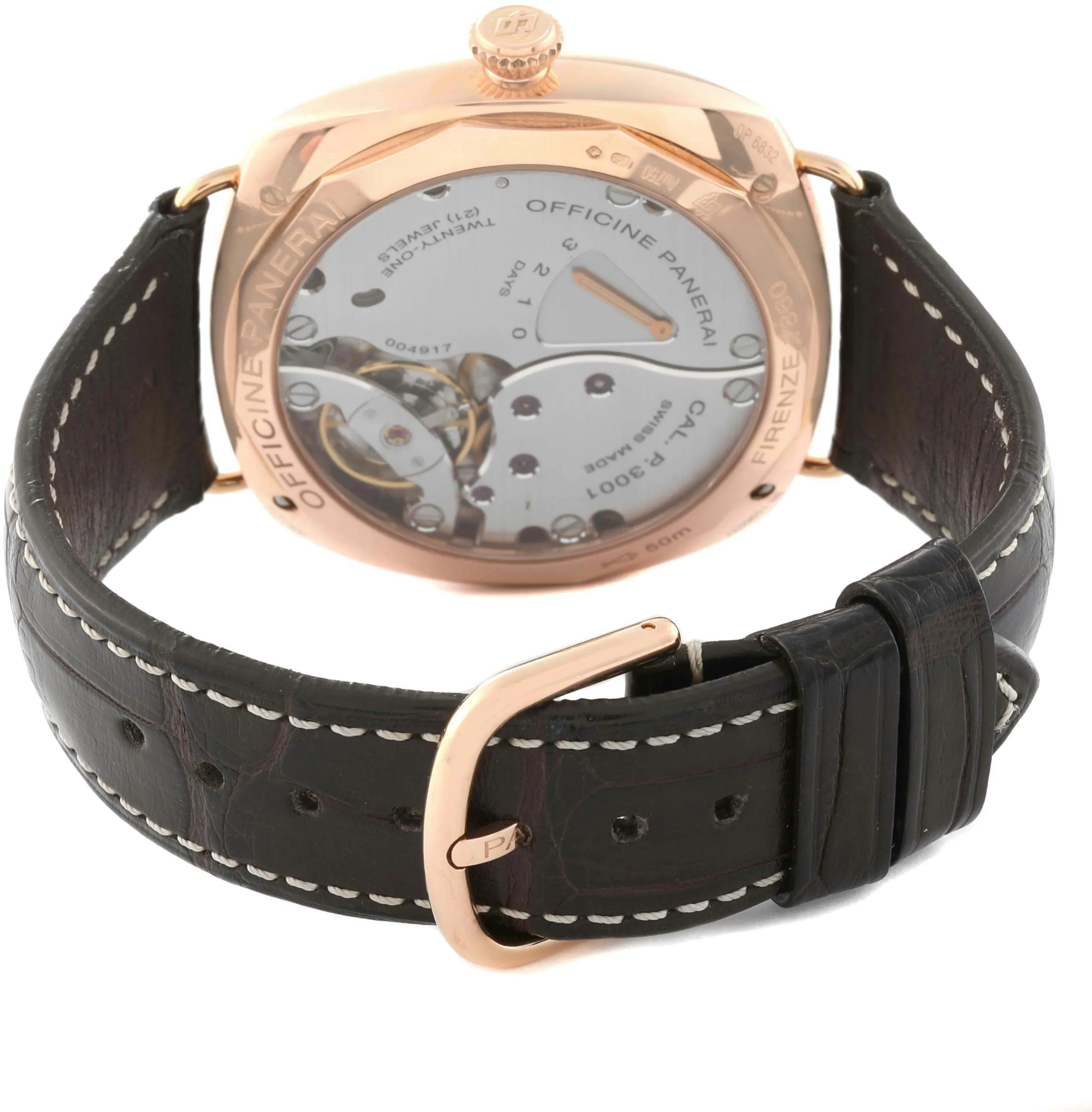 Panerai Radiomir 1940 PAM 00570 47mm Rose gold Brown 3