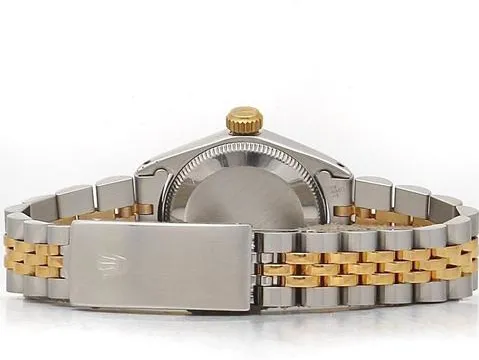 Rolex Oyster Perpetual 26mm Yellow gold and stainless steel Black 5