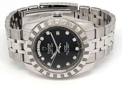 Tudor Classic 23010 40mm Stainless steel Black 1