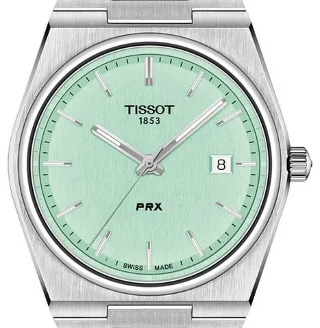 Tissot PRX T137.410.11.091.01 39.5mm Stainless steel Green