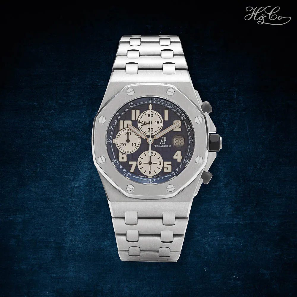 Audemars Piguet Royal Oak Offshore 25721TI 46mm titanio Blue