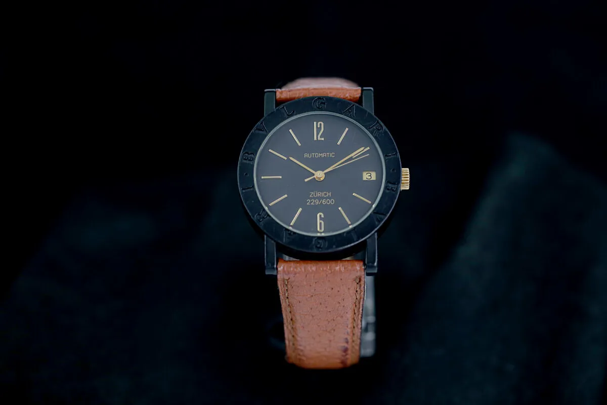 Bulgari Carbongold 34mm Carbon fiber