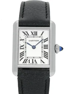 Cartier Tank Must WSTA0042 Stainless steel Silber