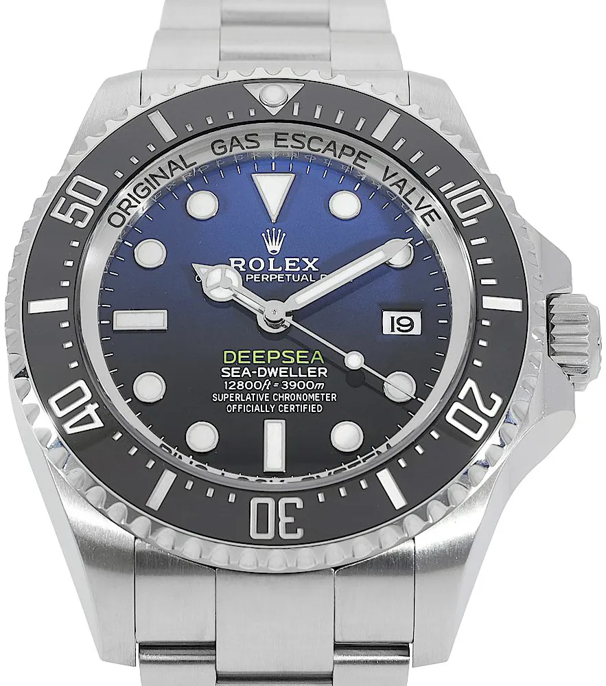 Rolex Sea-Dweller Deepsea 136660 44mm Edelstahl Schwarz