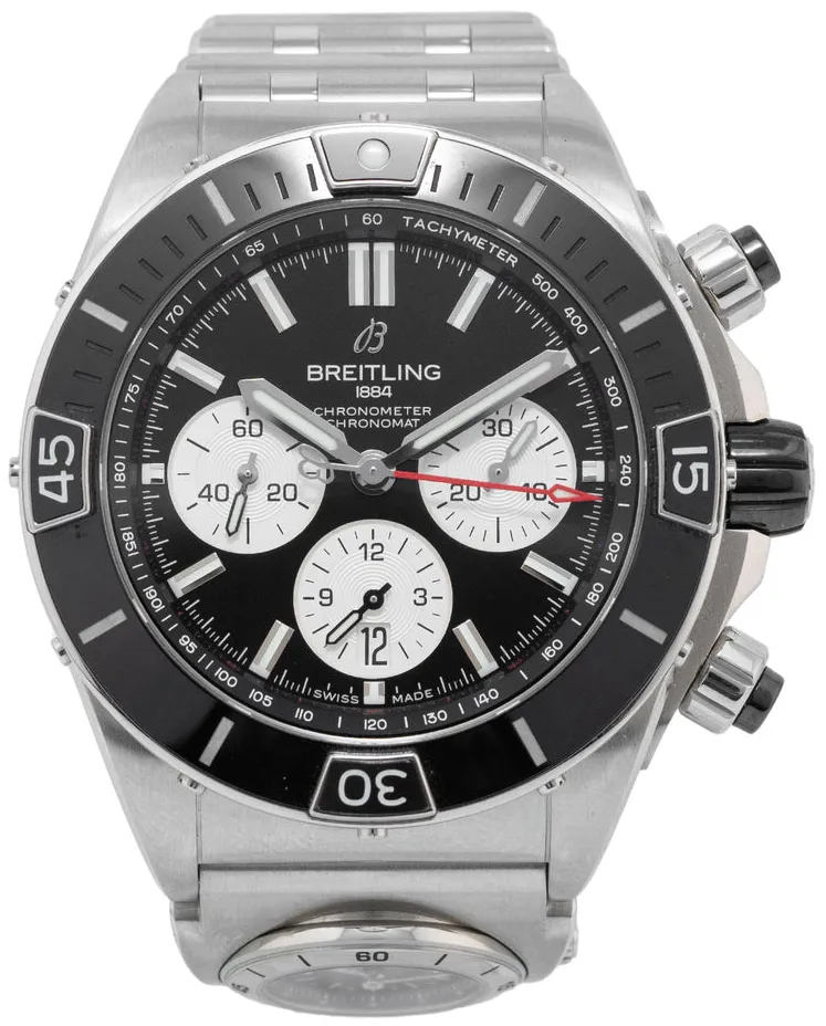 Breitling Chronomat AB0136251B1A2 44mm Stainless steel Black