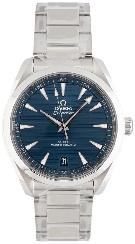 Omega Aqua Terra 220.10.41.21.03.004 41mm Stainless steel Blue