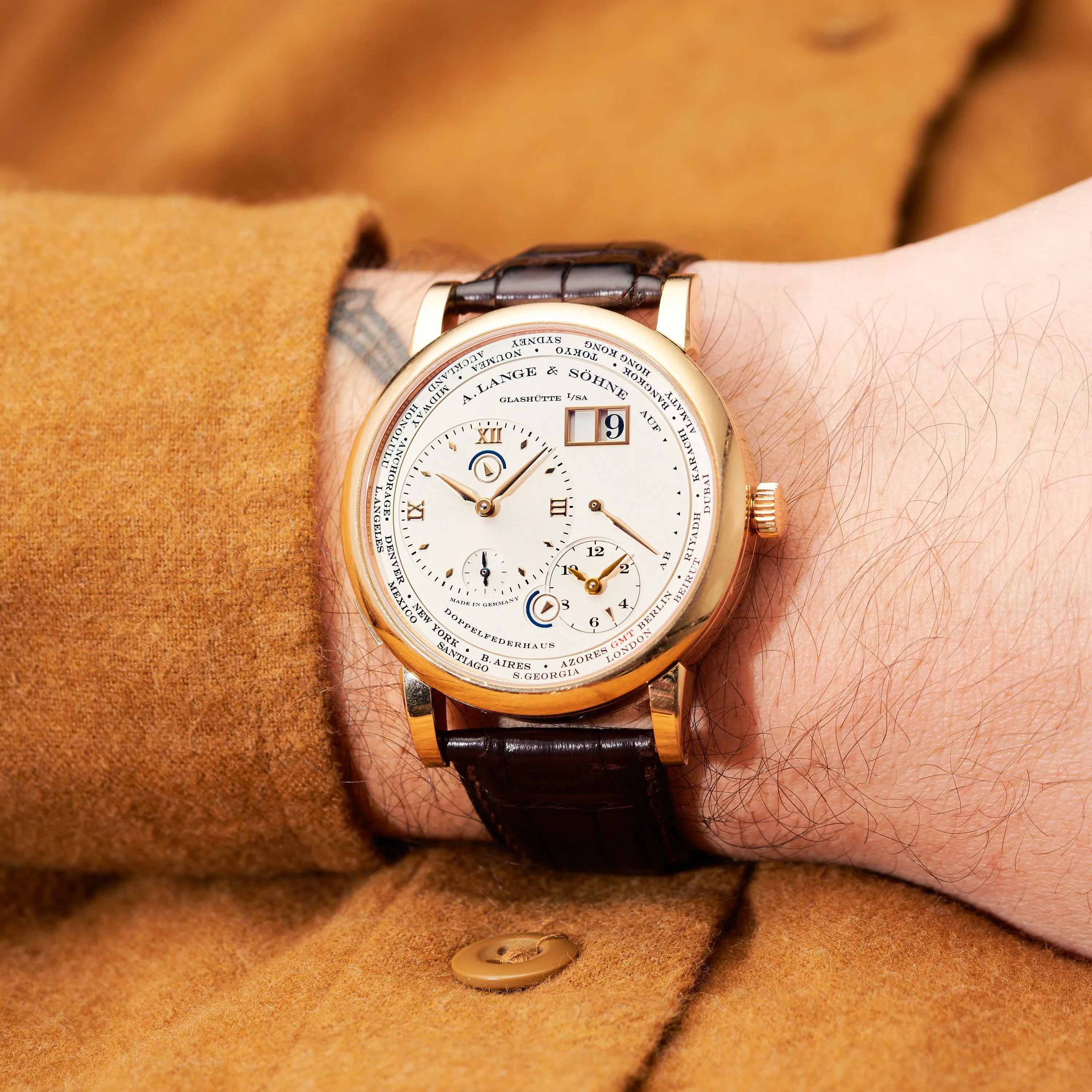 A. Lange & Söhne Lange 1 136.032 41mm Rose gold Silver 7