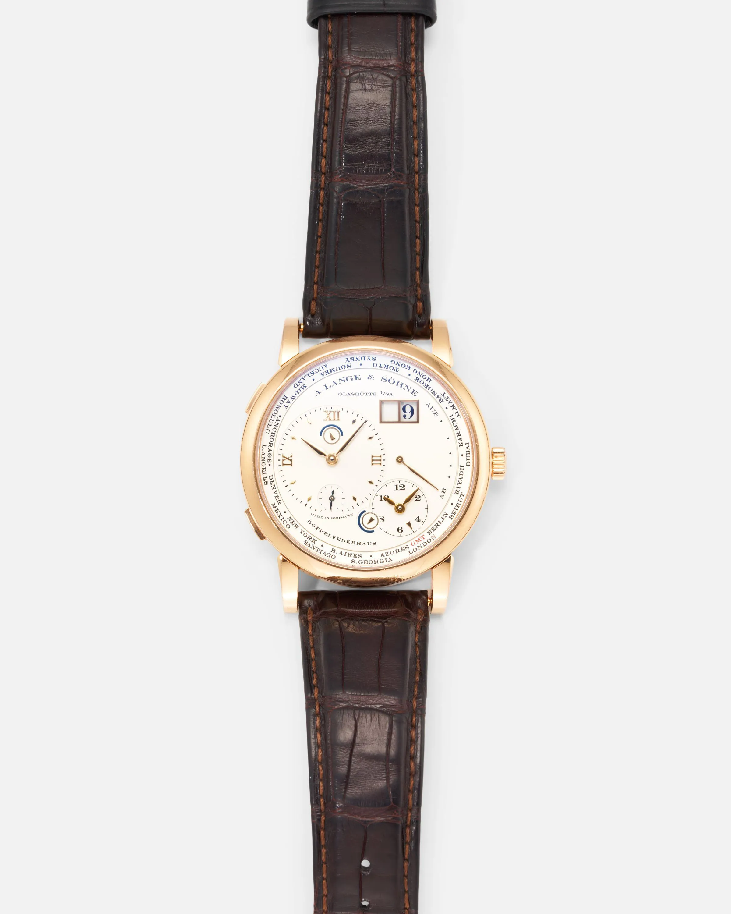 A. Lange & Söhne Lange 1 136.032 41mm Rose gold Silver 1