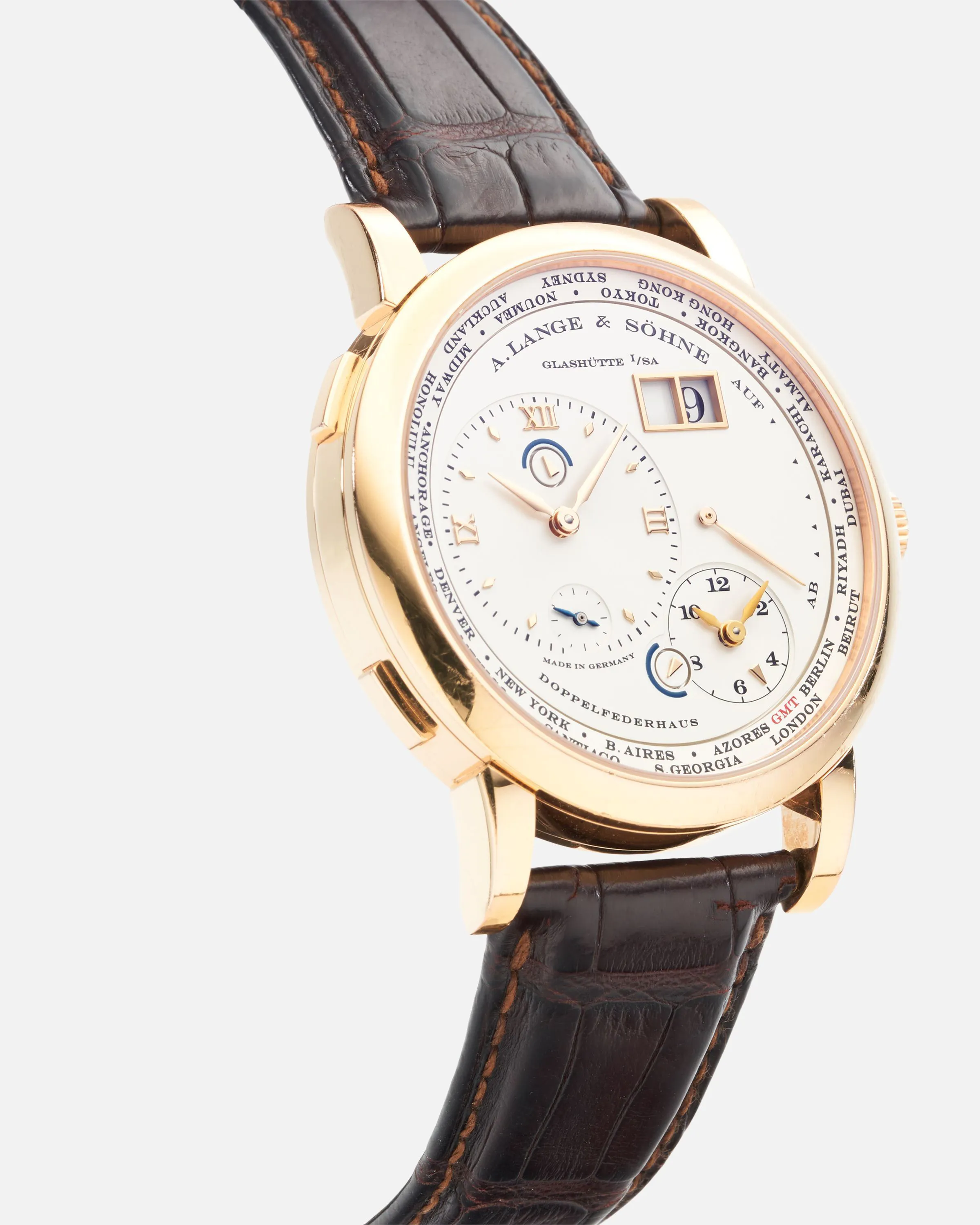 A. Lange & Söhne Lange 1 136.032 41mm Rose gold Silver 6