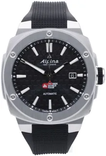 Alpina Alpiner AL-525FWT4AE6 Stainless steel Black