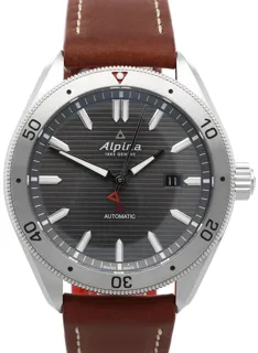 Alpina Alpiner AL-525G5AQ6 Stainless steel Gray