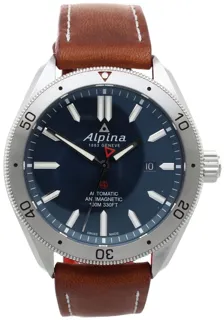 Alpina Alpiner AL-525NS5AQ6 Stainless steel Blue