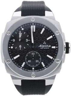 Alpina Alpiner AL-650B4AE6 Stainless steel Black