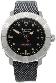 Alpina Seastrong AL-525BBG4VR6 Stainless steel Black