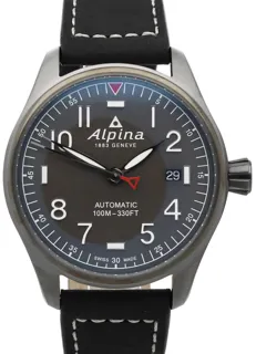 Alpina Startimer AL-525G3TS6 Stainless steel Gray