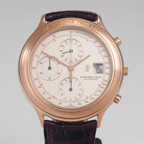 Audemars Piguet Huitième Chronograph 25644 40mm Rose gold Champagne