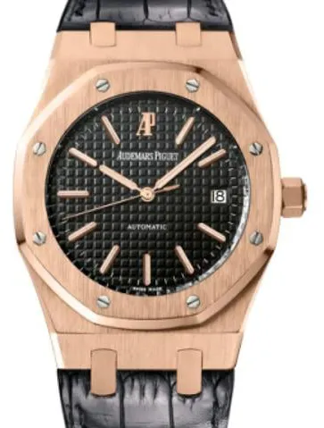 Audemars Piguet Royal Oak 15300OR.OO.D002CR.01 39mm Rose gold Black