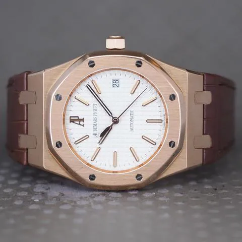 Audemars Piguet Royal Oak 15300OR.OO.D088CR.02 39mm Rose gold Silver