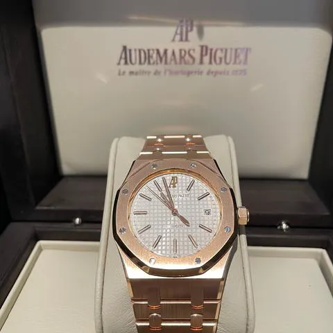 Audemars Piguet Royal Oak 15300OR.OO.D088CR.02 39mm Rose gold Silver