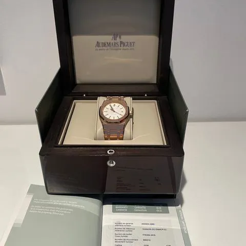 Audemars Piguet Royal Oak 15300OR.OO.D088CR.02 39mm Rose gold Silver 4