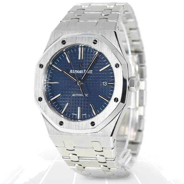 Audemars Piguet Royal Oak 15400ST.OO.1220ST.03 41mm Stainless steel Blue 1