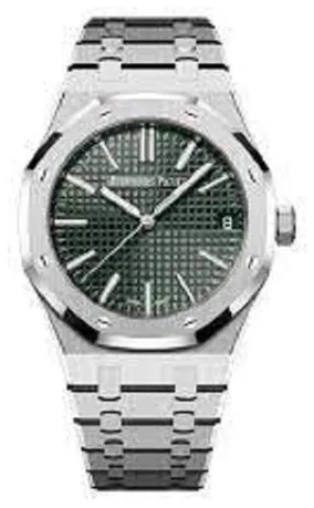 Audemars Piguet Royal Oak 15510ST.OO.1320ST.04 41mm Stainless steel Green